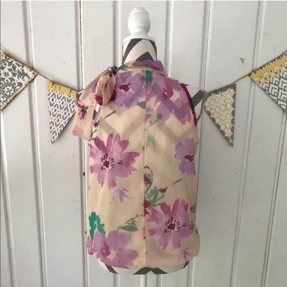 Sweet Pea by Stacy Frati for NY & Co Floral Blouse - Picture 3 of 8